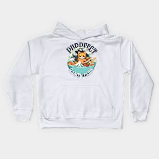 Purrfect Ramen Glide Kids Hoodie